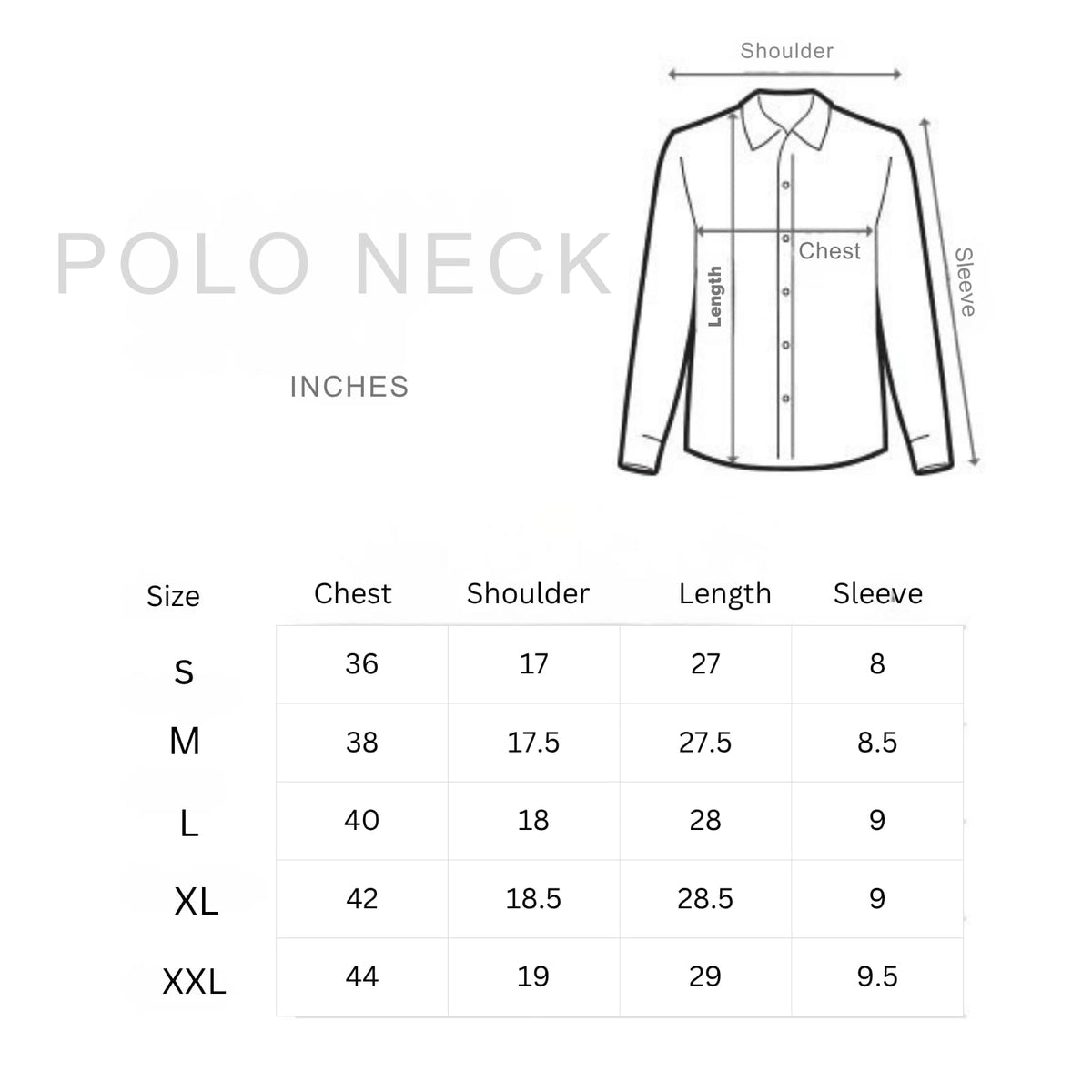 KAJARU Men's Polyester Blend T Shirt with Spread Collar Neck Line Zipper Closure Full Sleeves Solid Pattern Regular Fit and Standard Length