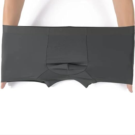 Ethika Men's Ultra-Comfort Ice Silk Underwear | Moisture-Wicking, Breathable Boxers for Men | Seamless Design | (Any 3 Multicolor) Pack of 3