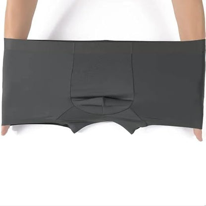 Ethika Men's Ultra-Comfort Ice Silk Underwear | Moisture-Wicking, Breathable Boxers for Men | Seamless Design | (Any 3 Multicolor) Pack of 3