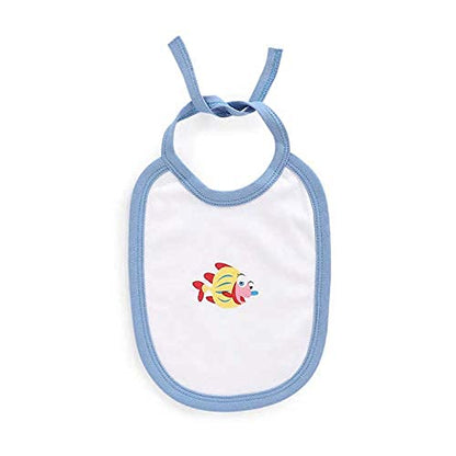 EIO Baby's Cotton Printed New Born Baby Gift Set -13 Pieces (Bluee)