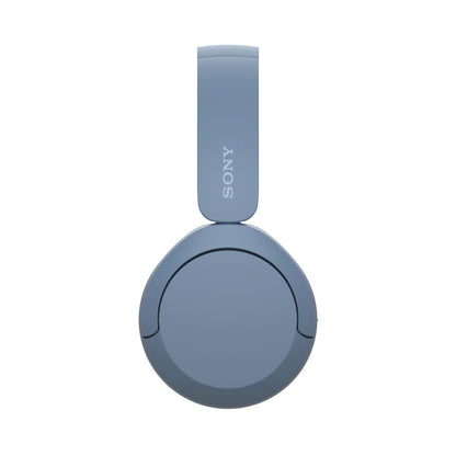 Sony WH-CH520 Wireless Bluetooth Headphones On Ear with Mic, Up to 50Hrs Battery, Quick Charge, DSEE Upscale, Multipoint Connectivity, Voice Assistant, Customized EQ-Blue Model : YY2958