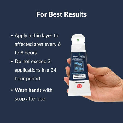 Zanskar Rapid Nerve Pain Relief Cream | Fast-Absorbing Formula for Tingling, Burning & Numbness Sensations | Soothing Support for Nerve Discomfort in Feet, Legs, Hands & Back | 50g (Pack of 1)