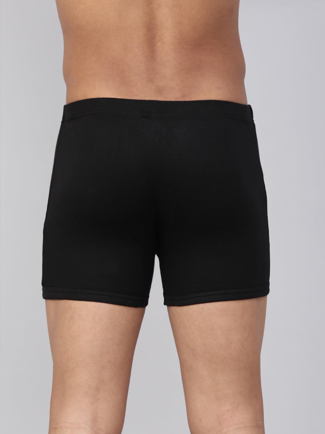 Levi's Men's Cotton Style #010 Comfort Regular Fit Solid Boxer (Pack of 2) (#010-BOXER Brief-DK GMEL/BLK-P2_Dark Grey Melange, Black_L)