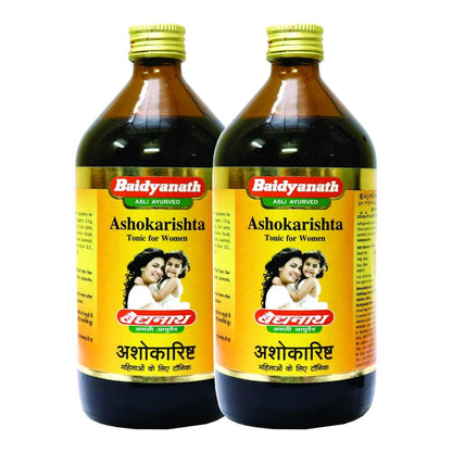 Baidyanath Asli Ayurved Ashokarishta Tonic For Women, 450ml (Pack of 2)