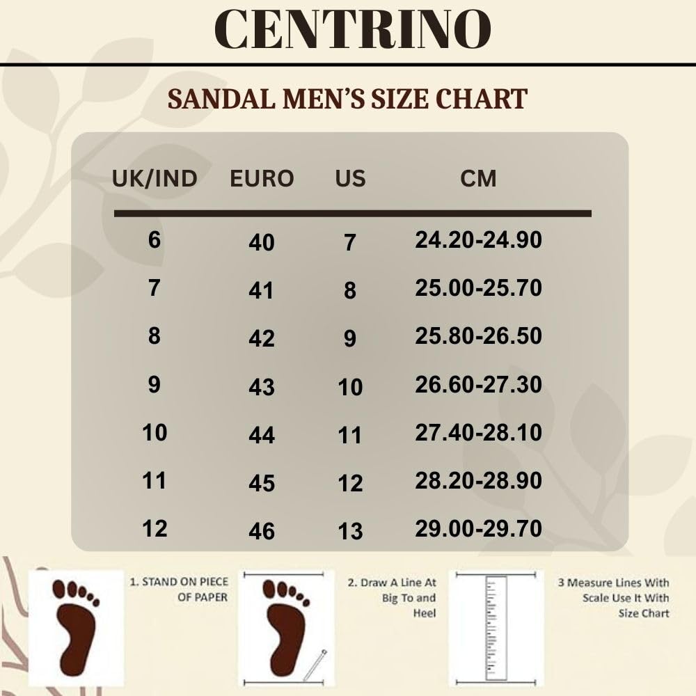 Centrino Sandals for Men |Flat Casual Sandals With Adjustable Velcro Closure For Easy Wear With Flexible Fitting And Trendy | Stylish Sandal With Unique Sole Design for Office & Travel Navy 8 UK (3263)