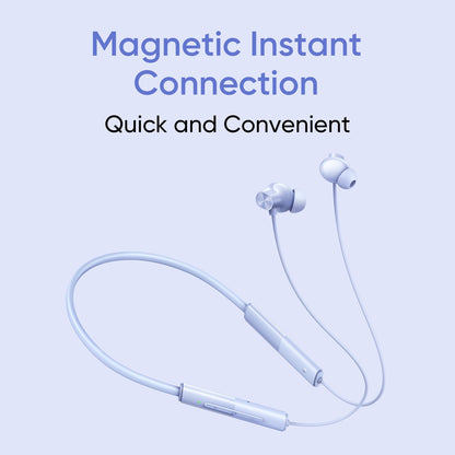realme Buds Wireless 3 Neo in Ear Bluetooth Neckband with 13.4 Mm Dynamic Bass Boost Driver,Upto 32 Hours Playback,Fast Charge, Ai Enc,45Ms Low Latency,Ip55 Dust&Water Resistannt&Bluetooth V 5.4,Blue