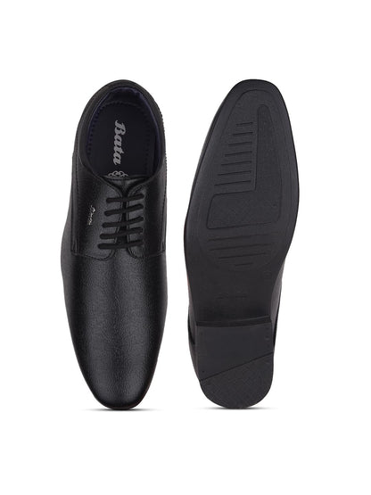 Bata Boss-Grip Men's Black Formal Shoes - 9 UK (8216133)