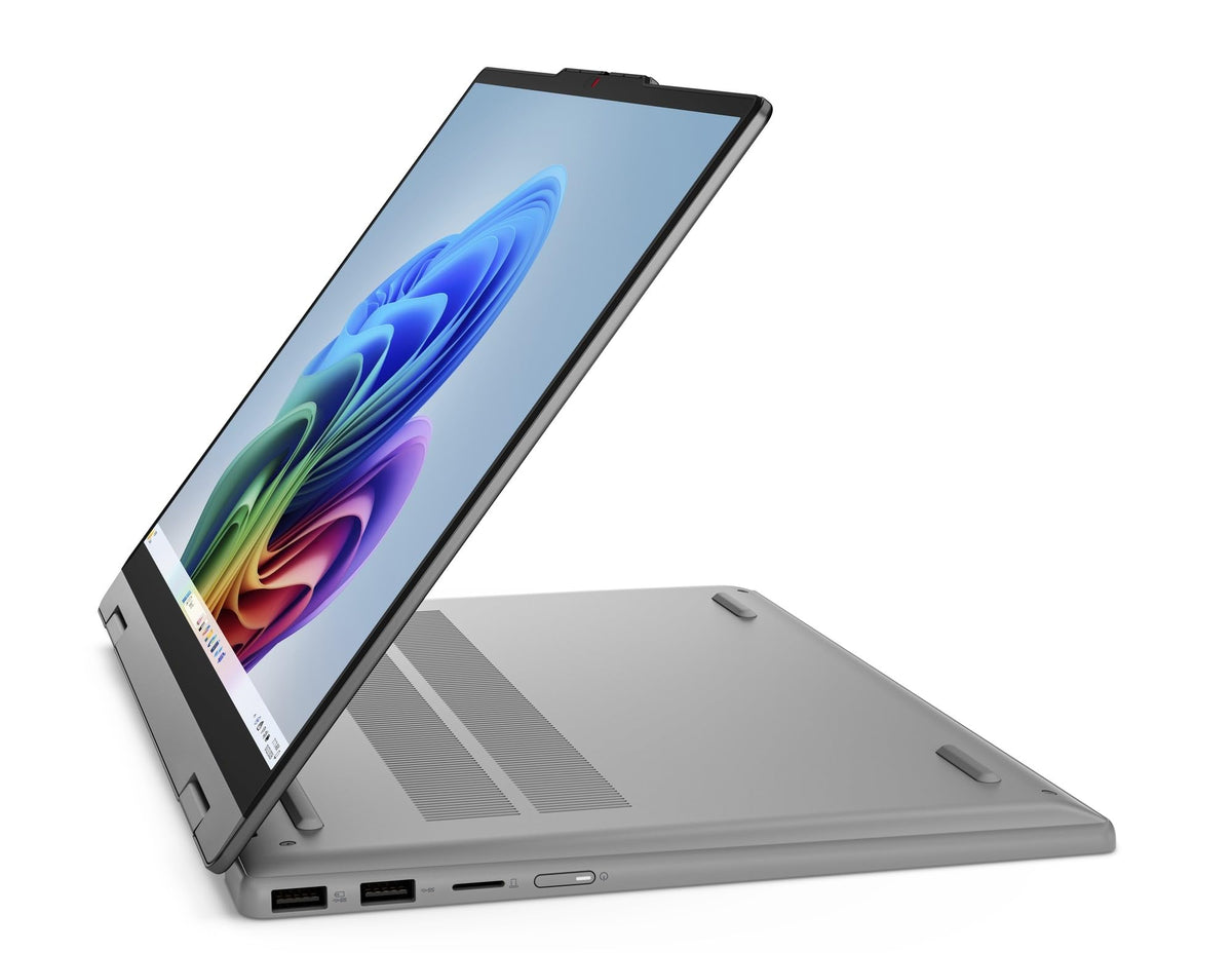 Lenovo IdeaPad 5 2-in-1 Convertible Laptop Intel Core Ultra 5 322 16GB RAM 512GB SSD 14" (35.5cm) WUXGA IPS Copilot+PC Windows 11 MS365 Basic+Office 2024 Pen 2 1Yr ADP Grey 1.54Kg 83UG000HIN