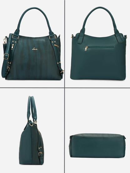 Lavie Women's Faroe Satchel Handbag for Women | Satchel Bag for Work | Ladies purse | Stylish Shoulder Bag | Gift For Women | Rakhi Gift for Sister