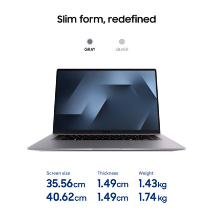 Samsung Galaxy Book6 (Gray, 16GB RAM, 512GB SSD) | Intel Core Ultra 5 (Series 3) | 16" WUXGA Display | 24Hrs Big Battery Life | Dolby Atmos Stereo Speakers | AI PC