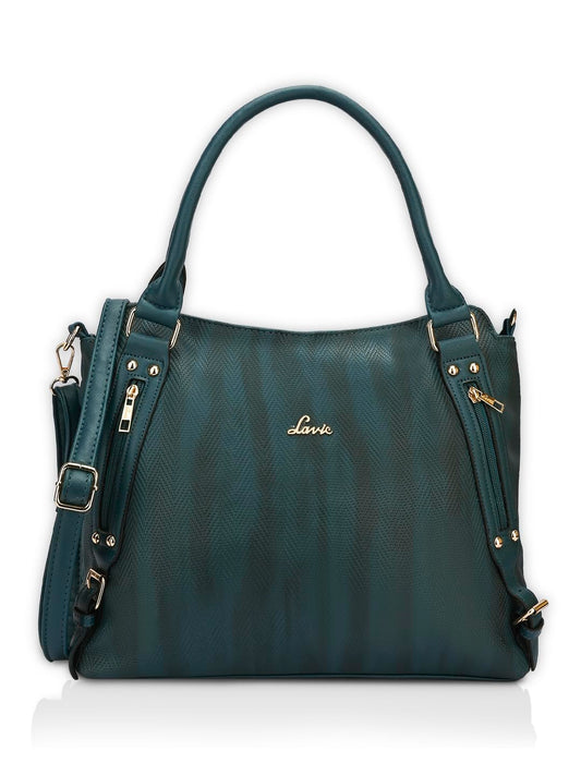 Lavie Women's Faroe Satchel Handbag for Women | Satchel Bag for Work | Ladies purse | Stylish Shoulder Bag | Gift For Women | Rakhi Gift for Sister