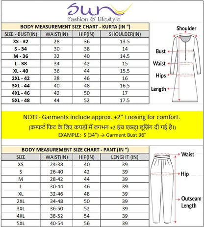 Sun Fashion And Lifestyle Kurta Sets for Woman | Kurti Set | Women's 3 Piece Kurta Pant Dupatta Set | Cotton Blend Kurta Woman | Elegant Suit for Women | Dupatta (KPD63_Purple_L)