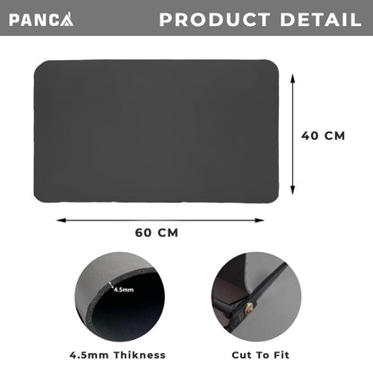 PANCA Dish Drying Kitchen Mat | Large Water Absorbent Utensil Drying Rack Mat | Anti-Slip Kitchen Accessories for Home | Organiser Mat for Sink, Dining Table & Vessel Draining (40x 60 cm)