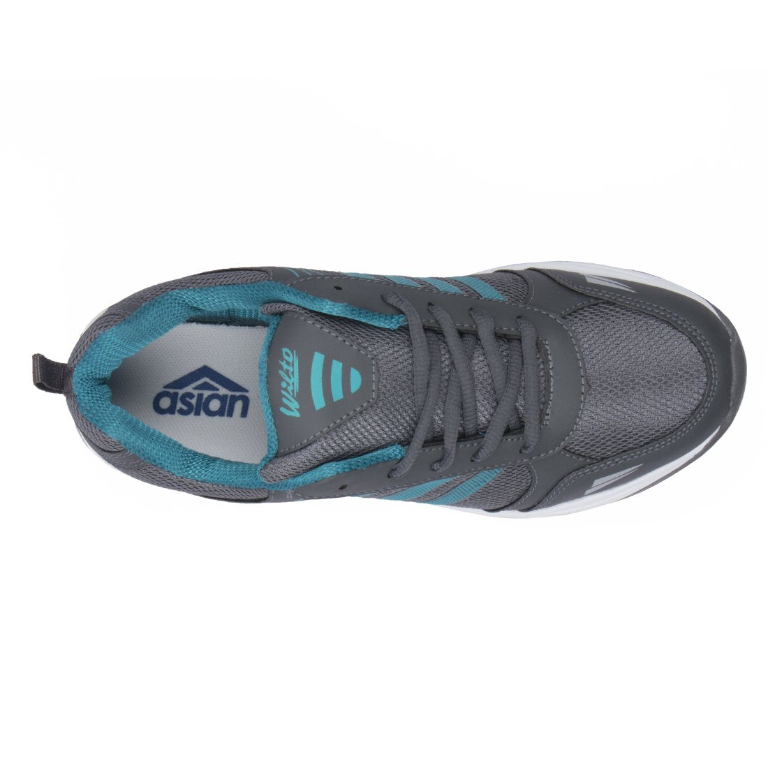 ASIAN Men's Wonder-13 Sports Running Shoes Green Grey