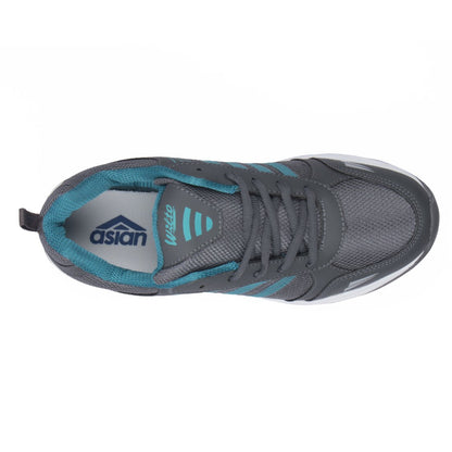 ASIAN Men's Wonder-13 Sports Running Shoes Green Grey
