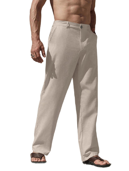 Lymio Trouser for Men | Regular Fit Casual Trouser (Trouser-38-Beige-M)