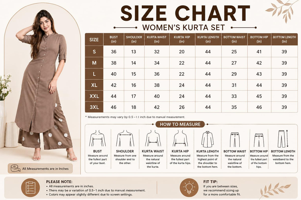 Celary Women's Kurtas & Kurtis|Striped Straight Kurti with Printed Palazzo Pants|Ethnic Kurti Set for Woman|Casual Suit Set for Women with Size S to 3XL|Stylish Dress for Woman