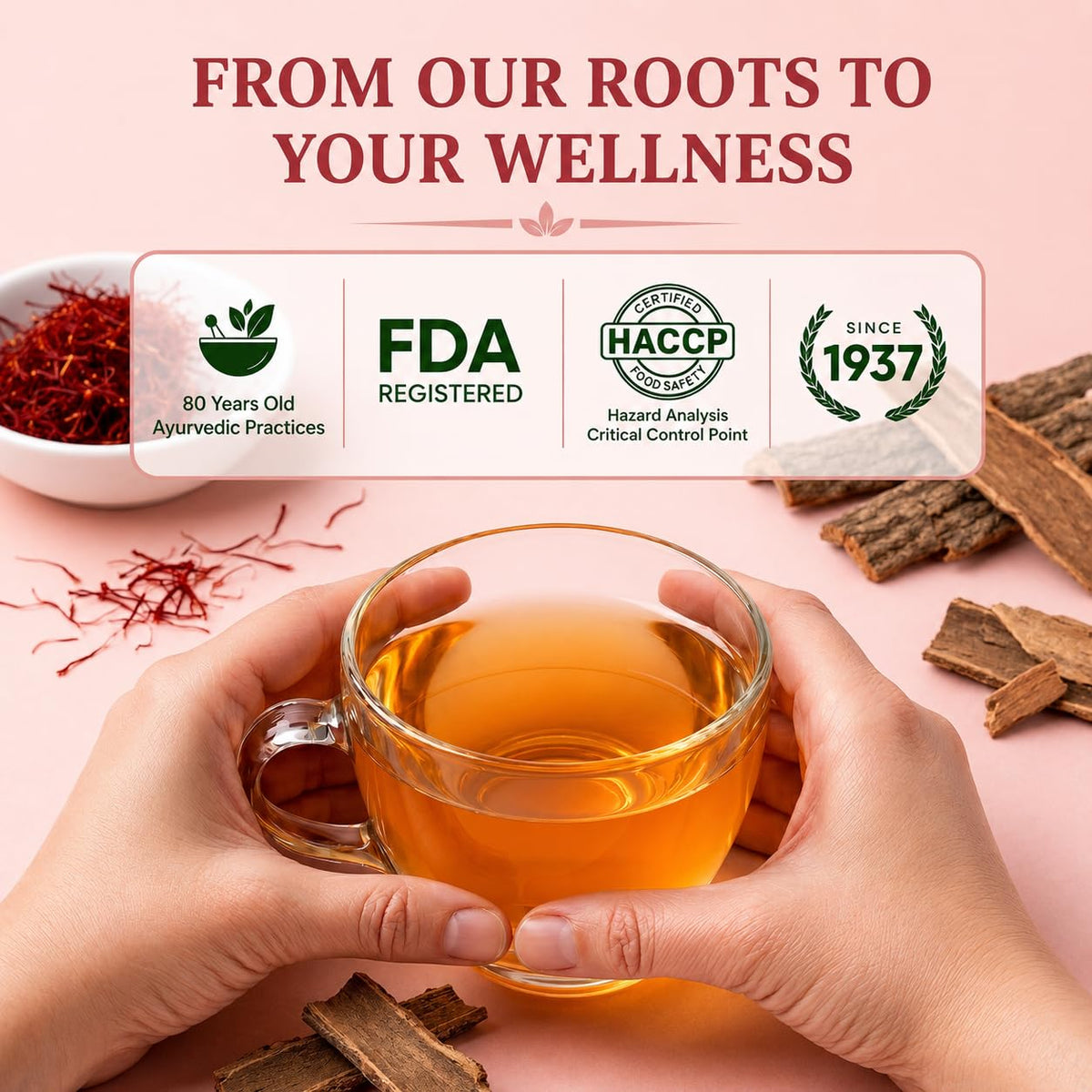 Namhya Women's Health Tea Plus | PCOS Support & Hormonal Balance |100gm Loose