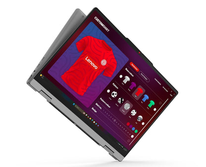 Lenovo IdeaPad 5 2-in-1 Convertible Laptop Intel Core Ultra 5 322 16GB RAM 512GB SSD 14" (35.5cm) WUXGA IPS Copilot+PC Windows 11 MS365 Basic+Office 2024 Pen 2 1Yr ADP Grey 1.54Kg 83UG000HIN