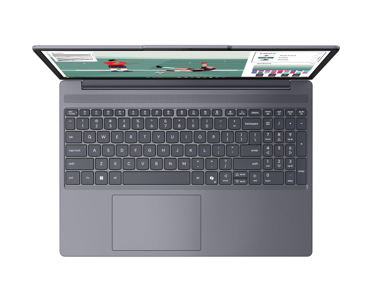 Lenovo IdeaPad Slim 3 Intel Core Ultra 7 355 Next-Gen AI PC (16GB RAM/512GB SSD/15.3" (38.86cm)/WUXGA IPS/Copilot+ PC/Windows 11/MSO 365 Basic+Office 2024/Backlit Keyboard/Grey/1.6Kg), 83UR009PIN