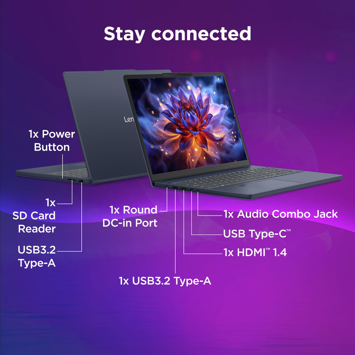 Lenovo IdeaPad Slim 3 Intel Core Ultra 7 355 Next-Gen AI PC (16GB RAM/512GB SSD/15.3" (38.86cm)/WUXGA IPS/Copilot+ PC/Windows 11/MSO 365 Basic+Office 2024/Backlit Keyboard/Grey/1.6Kg), 83UR009PIN