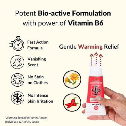 Advanced Pain Healing Cream | Deep Relief from Back Pain, Knee Pain, Neck Pain, Shoulder Pain & Sprains | Natural Ingredients - Vitamin B6, MSM, Arnica, Boswellia | 50 g (Pack of 1)