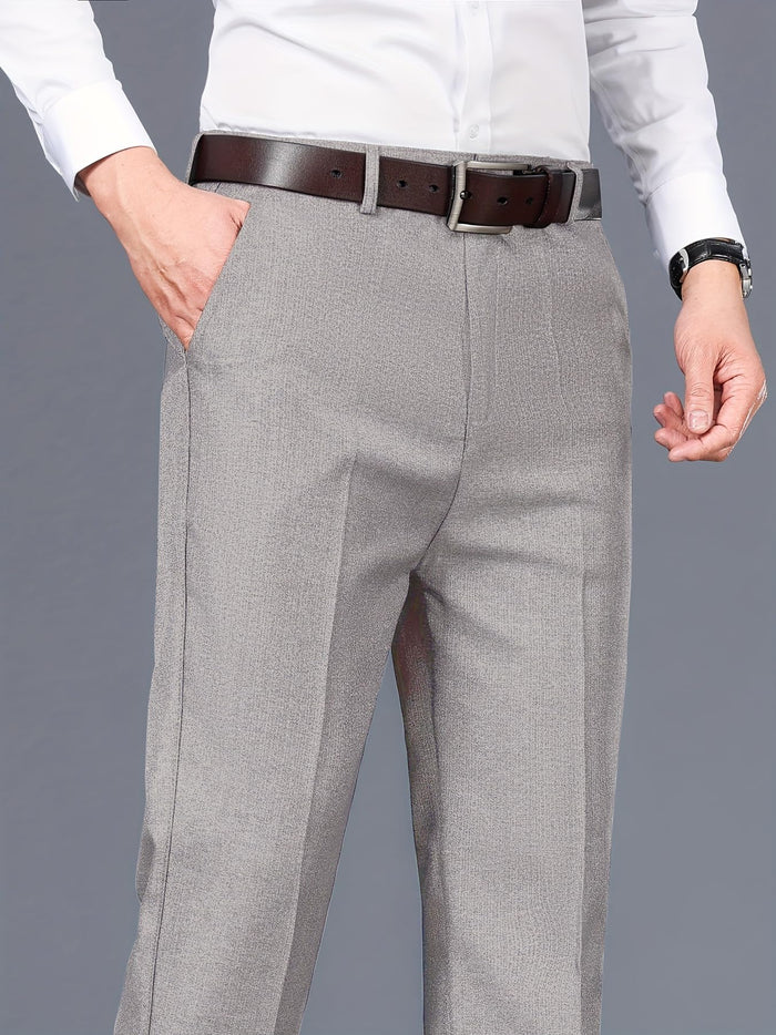 AVANOVA Men’s Light Grey Casual Pants