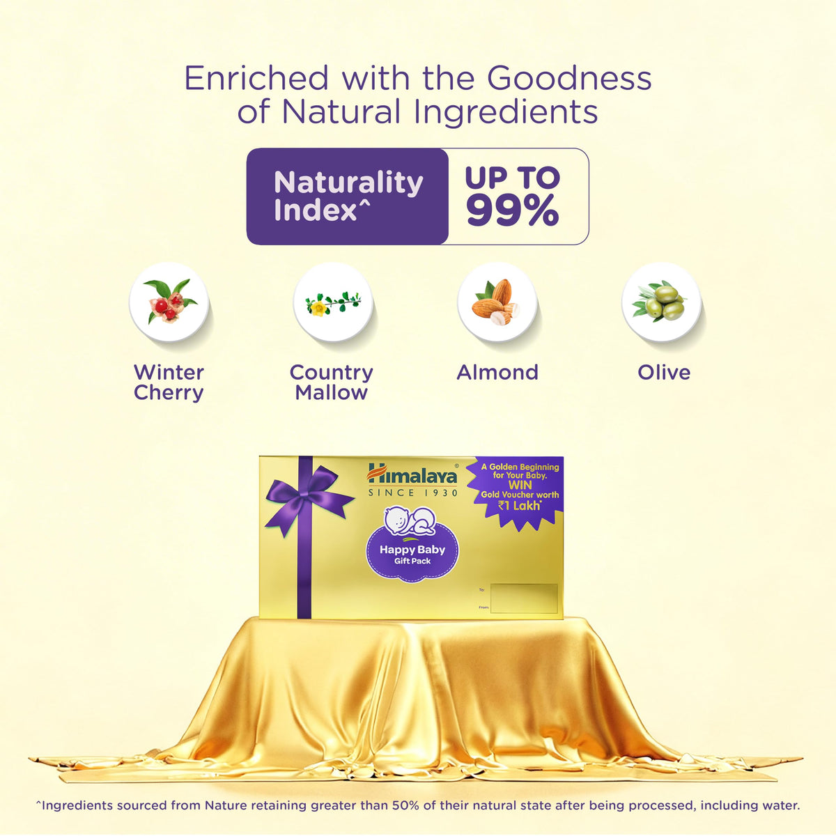 Himalaya Baby Golden Gift Pack | Chance to Win a Gold Voucher Worth ₹1 Lakh | No 1 Dr Recommended Brand | Complete Baby Care Kit |Safe for Newborns