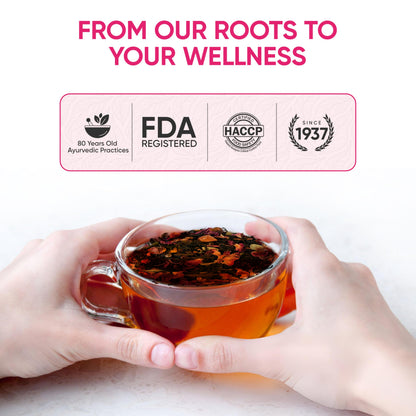Namhya Women's Health Tea Plus | PCOS Support & Hormonal Balance |100gm Loose