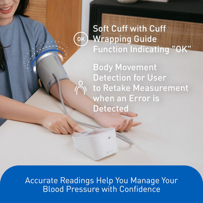 Omron HEM 7120 Fully Automatic Digital Blood Pressure Monitor With Intellisense Technology For Most Accurate Measurement - Arm Circumference (22-32Cm)